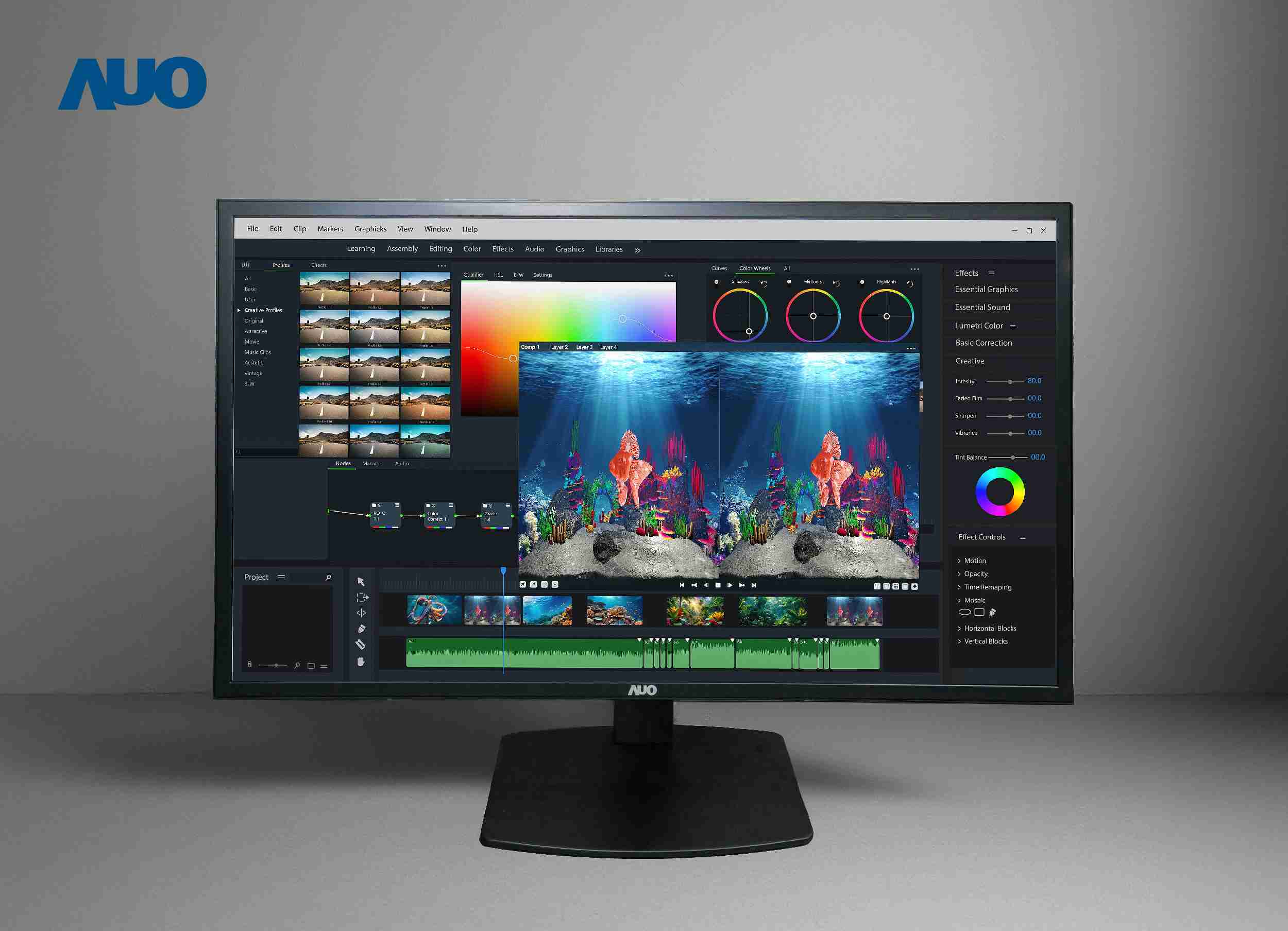 尊龙集团开发32吋2D/3D专业桌上型显示器，，，，拥有8K4K超高分辨率，，，并以低串扰算法优化3D显示效果，，搭载自动眼球追踪功能，，，，能实时调整3D图像，，，进行实时2D与3D无缝共存窗口，，，提供图像设计工作者突破二维接口的崭新工作氛围与效率